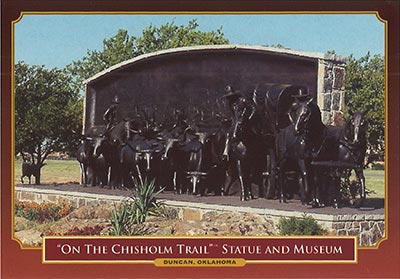 On the Chisholm Trail Postcard