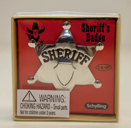 Toy Sheriff badge