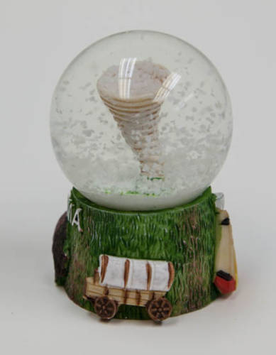 Tornado Snow Globe