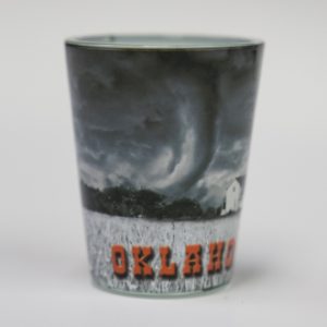 Oklahoma Tornado Shotglass